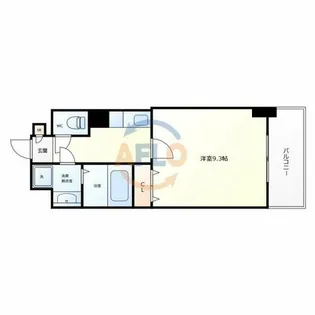 プロスペクト美章園【3階】の間取り