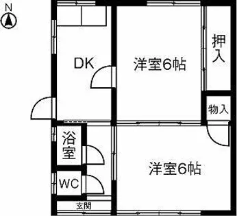 愛知県小牧市間々本町【一戸建】の間取り