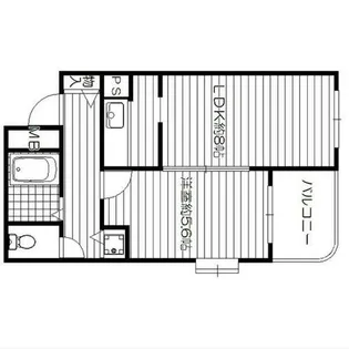 オーキッド武庫川【4階】の間取り