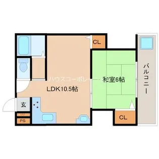 パークヒルズ澤【2階】の間取り