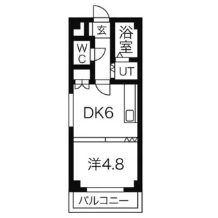 OMレジデンス宮の森【3階】の間取り