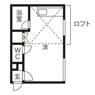 メイプルタウン【3階】の間取り