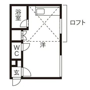 メイプルタウン【3階】の間取り