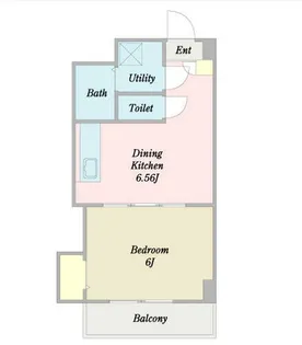 ウィンハイツ長久手【1階】の間取り