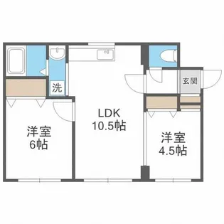 SEIRA(セーラ)豊平公園【3階】の間取り