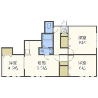 グランドガーデン【3階】の間取り