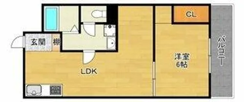 コーポミカ【2階】の間取り