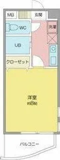 マンションヒエロ【2階】の間取り