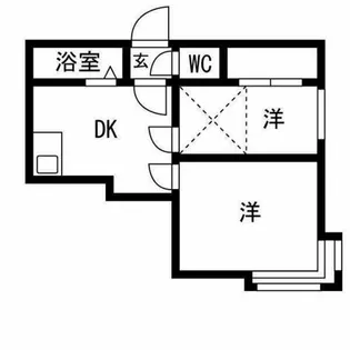 TS札幌【1階】の間取り