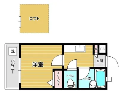 リファレンス企救丘【1階】の間取り