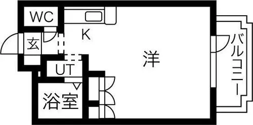 ルーベンクラッセ【1階】の間取り