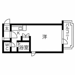 ルーベンクラッセ【1階】の間取り