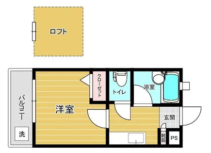 リファレンス企救丘【2階】の間取り