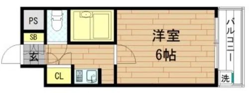 あべの恵寿ビル【10階】の間取り