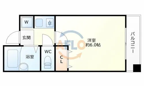 カトレアハイツ【3階】の間取り