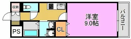 コンフォートエヌズ【3階】の間取り