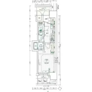 エステムコート名古屋泉プラチナムゲート【3階】の間取り