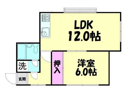大森ビル【2階】の間取り