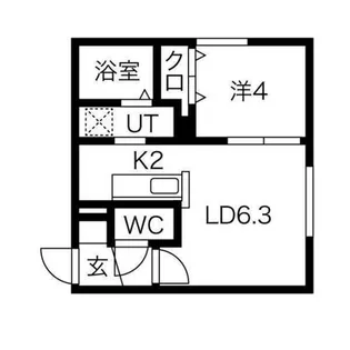 PremierHills Shiroishi【2階】の間取り