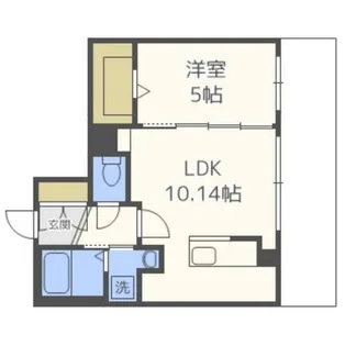 LIEN MARUYAMA【3階】の間取り