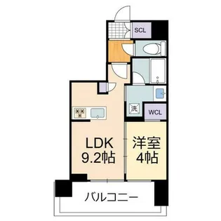 クリオ札幌グランクラス【5階】の間取り