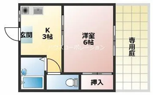 兵庫県尼崎市南塚口町1丁目【アパート】の間取り