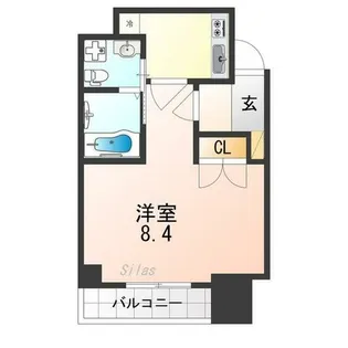 ザ・パークレジデンス京都駅前【5階】の間取り