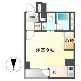 ベレーサ新瑞橋【6階】の間取り