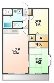エスポワール21【3階】の間取り