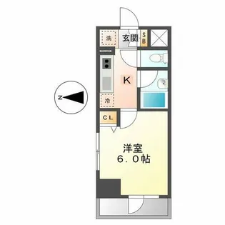 RIDGE堀田(旧スペーシア堀田)【10階】の間取り