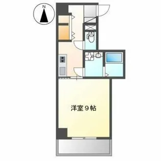 ビオラ名駅西【9階】の間取り