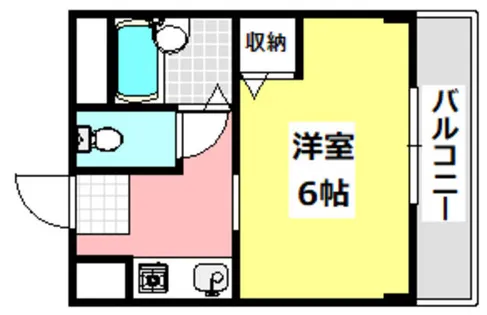 ネオセレス参番館【2階】の間取り