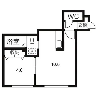 北海道札幌市手稲区手稲本町三条4丁目【アパート】の間取り