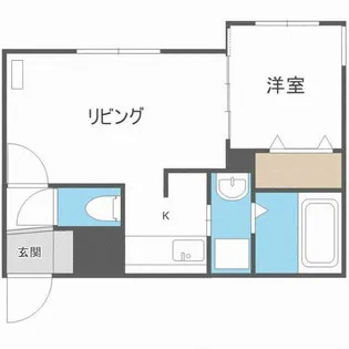F-HOUSE発寒【303号室】の間取り