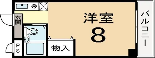 京都府城陽市寺田尺後【マンション】の間取り