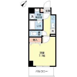 プロシード吹上【0704号室】の間取り