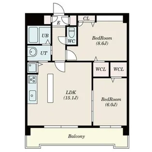 愛知県名古屋市千種区山添町2丁目【マンション】の間取り
