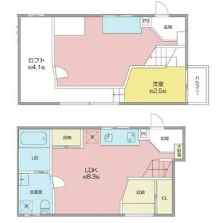 iMezoN【2階】の間取り