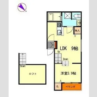 Philosophy【1階】の間取り