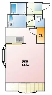 やまやの森【505号室】の間取り