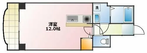 やまやの森【502号室】の間取り