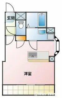 やまやの森【501号室】の間取り