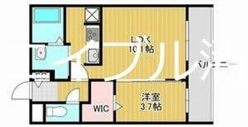 SORTE273【402号室】の間取り