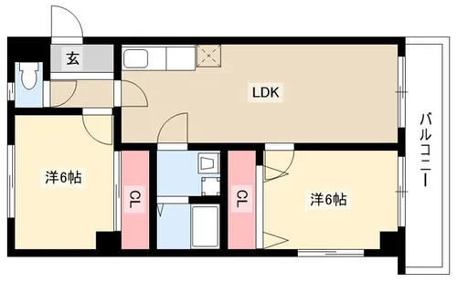 G1ビル牧の里【306号室】の間取り