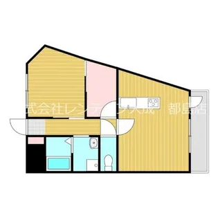 リビエールかすがえ【4階】の間取り