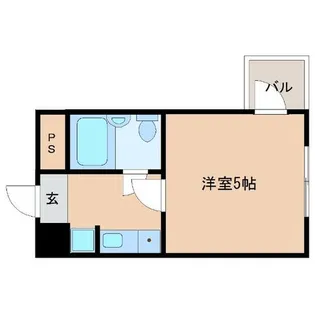 ダイドーメゾン立花西【4階】の間取り