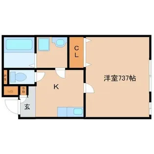 AMAGASAKI Modern Height【3階】の間取り