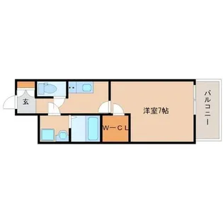 エスプレイスアーバンレジデンス【11階】の間取り