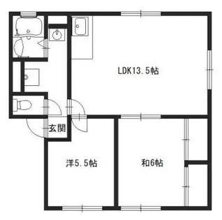 ジョイス広畑【1階】の間取り