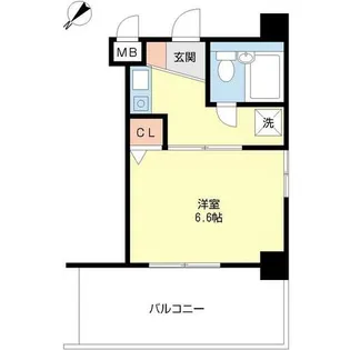 ジョイフル鶴舞【0903号室】の間取り
